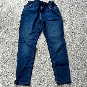 Dark Blue Denim Jeans